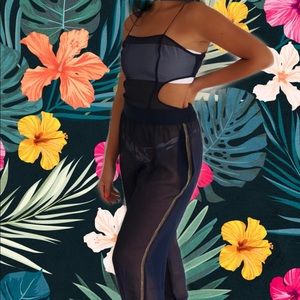 jumpsuit swim coverup